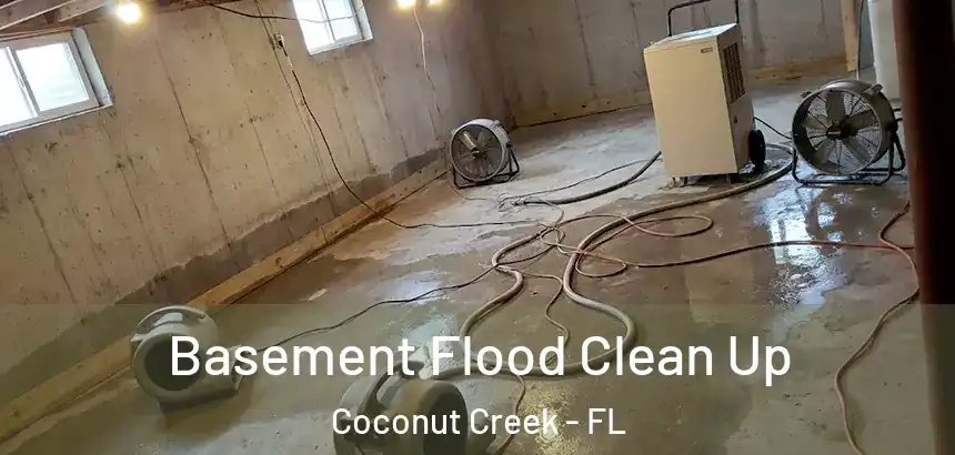  Basement Flood Clean Up Coconut Creek - FL
