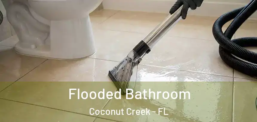  Flooded Bathroom Coconut Creek - FL