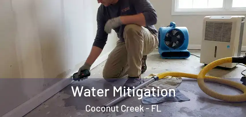 Water Mitigation Coconut Creek - FL
